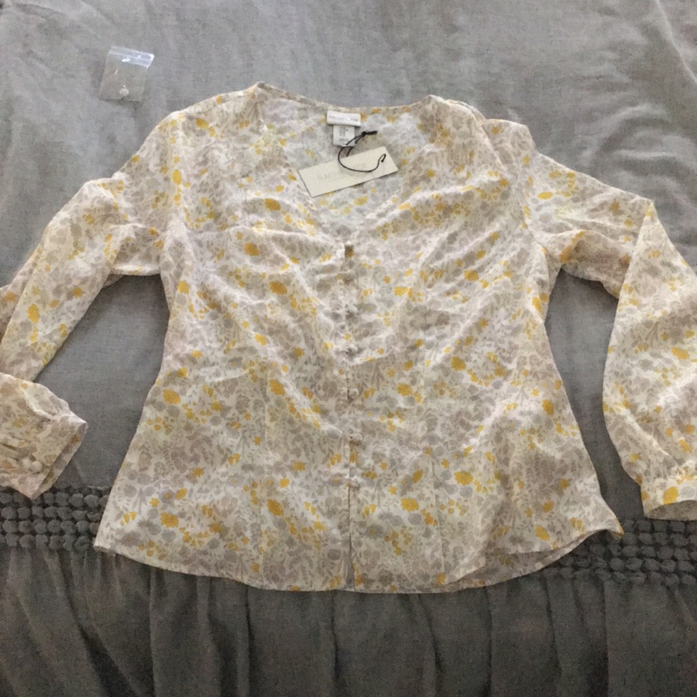 NWT Rachel Zoe blouse! Beautiful colours!